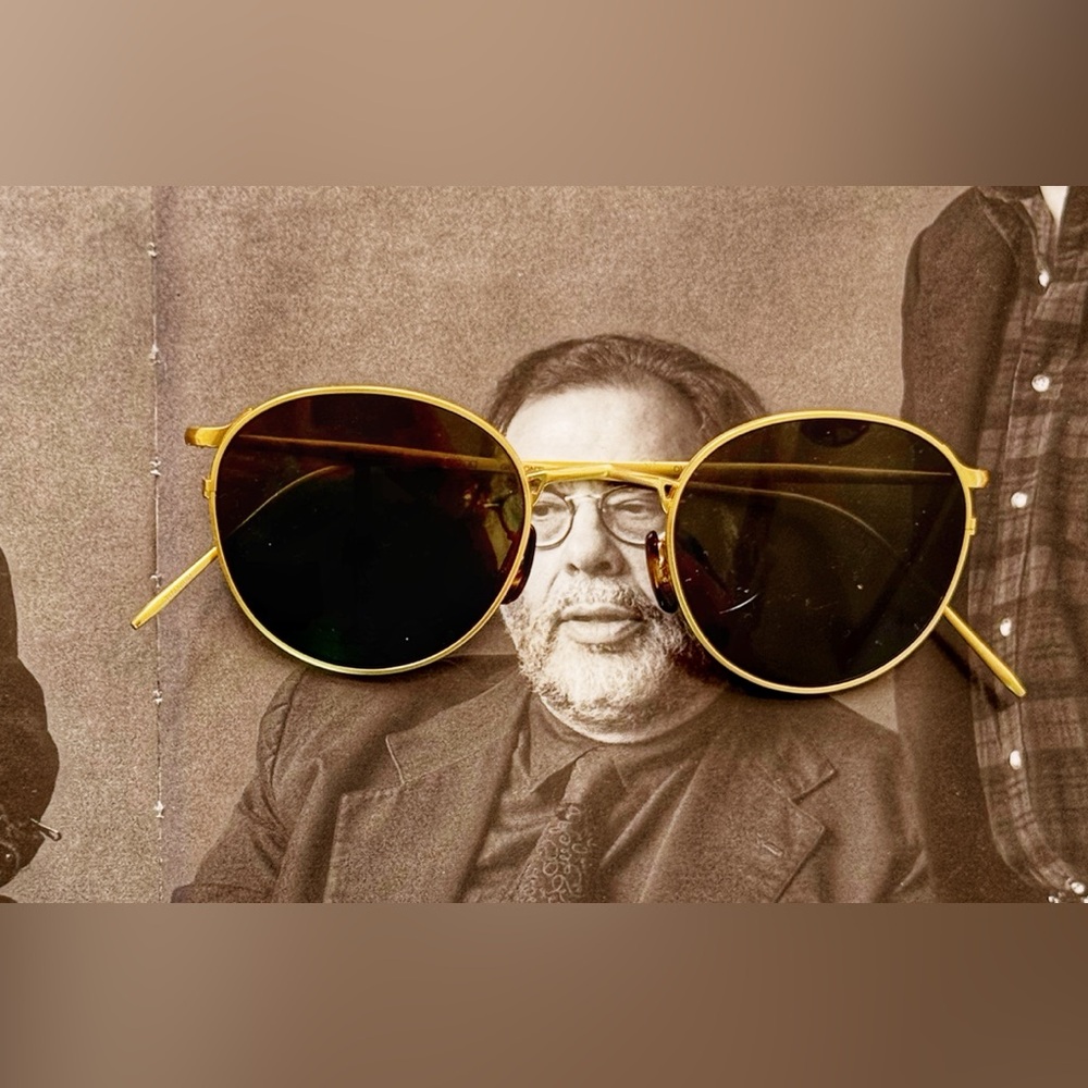 Vintage Oliver People LA Series Gold Aviator Sunglasses - Picture 9 of 12